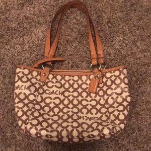 Small Coach tote